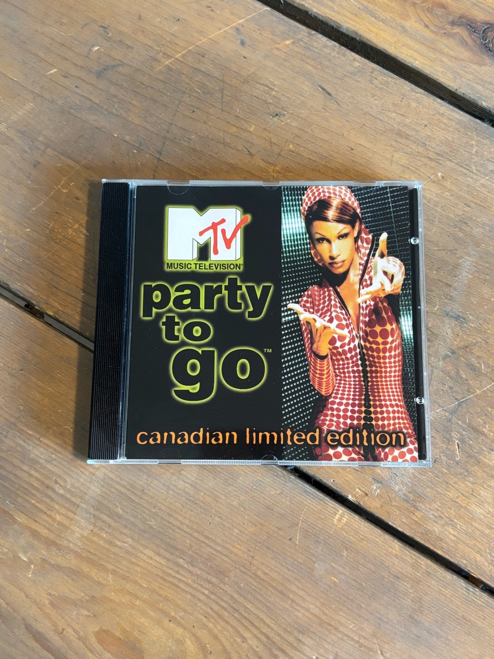 vintage 1996 MTV Party To Go CD